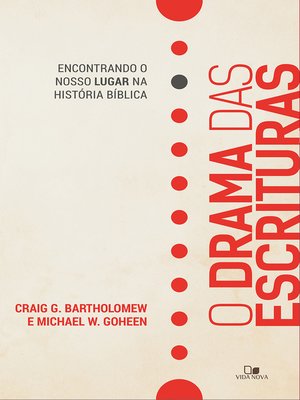 cover image of O drama das Escrituras